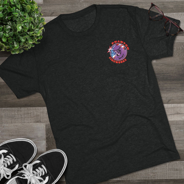 Lighting Up- Tri Blend T