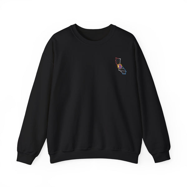 Lighting Up - Crewneck Sweatshirt CALIFORNIA