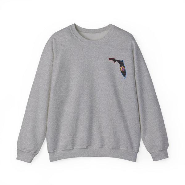 Lighting Up - Crewneck Sweatshirt FLORIDA