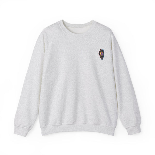 Lighting Up - Crewneck Sweatshirt ILLINOIS