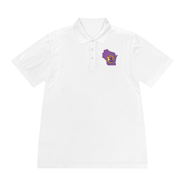 Men's Sport Polo Shirt WISCONSIN