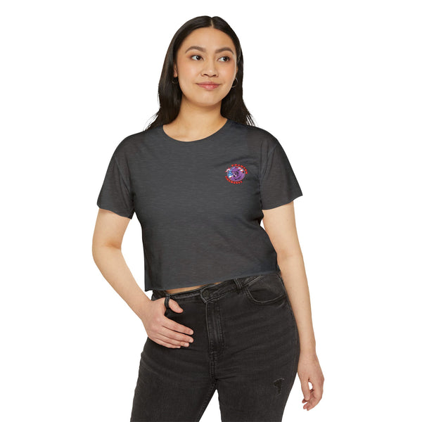 Lighting Up - Women's Festival Crop Top -