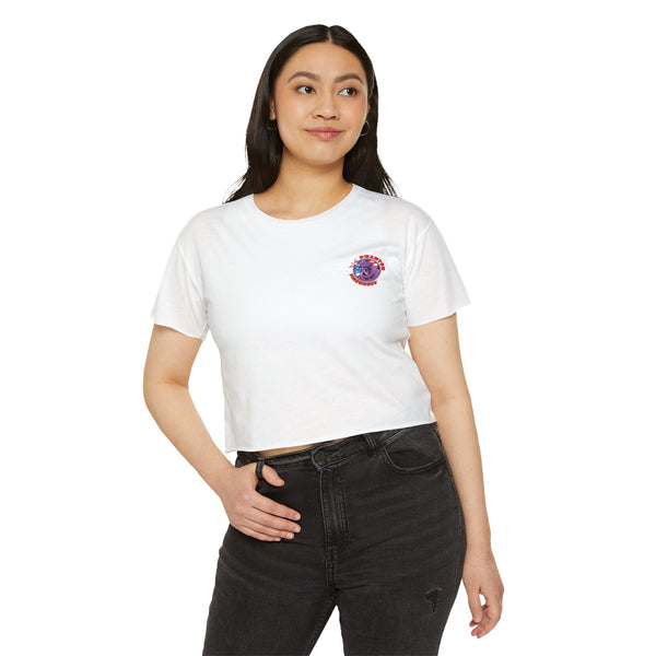 Lighting Up - Women's Festival Crop Top -