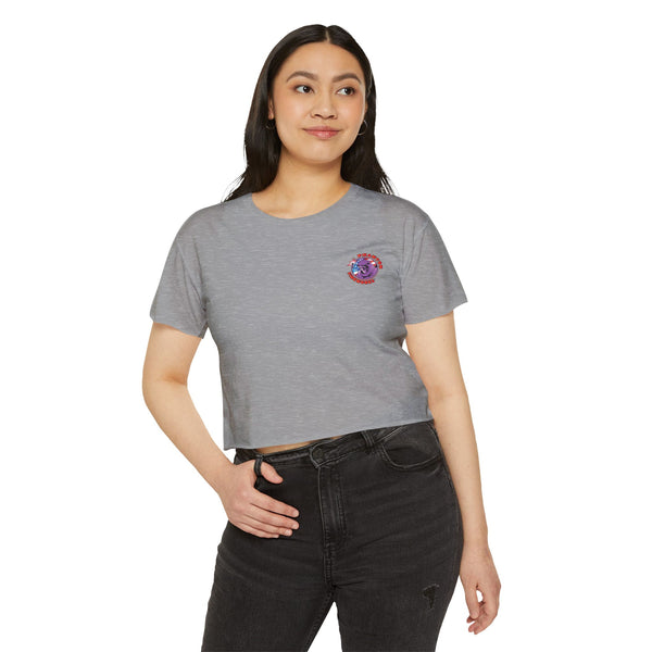 Lighting Up - Women's Festival Crop Top -