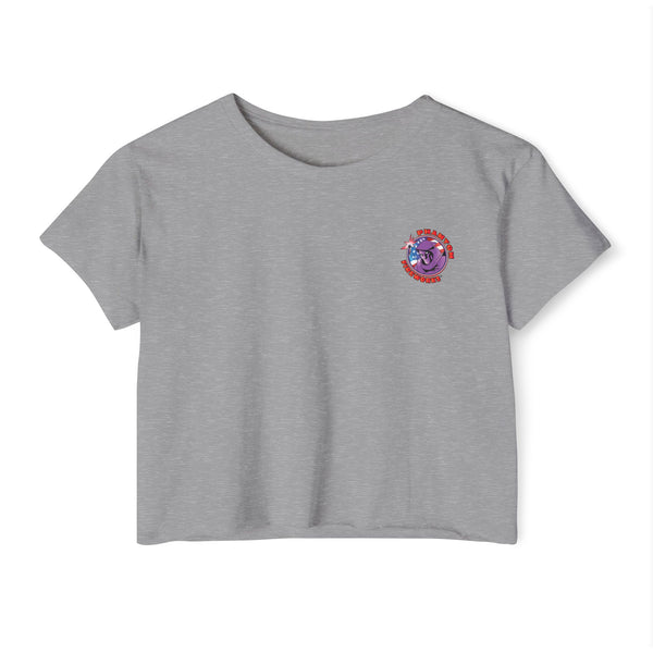 Lighting Up - Women's Festival Crop Top -