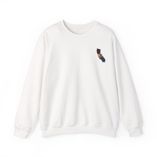 Lighting Up - Crewneck Sweatshirt CALIFORNIA