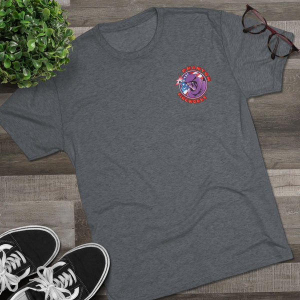 Lighting Up- Tri Blend T