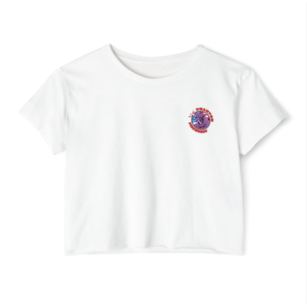 Lighting Up - Women's Festival Crop Top -