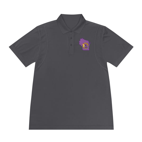Men's Sport Polo Shirt WISCONSIN