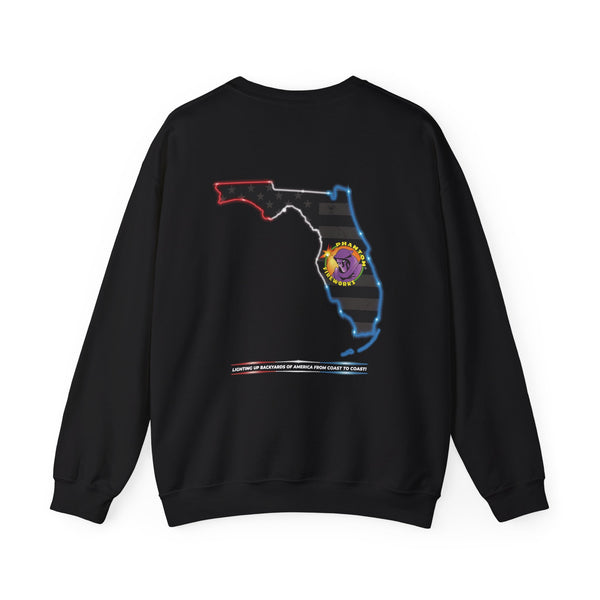 Lighting Up - Crewneck Sweatshirt FLORIDA