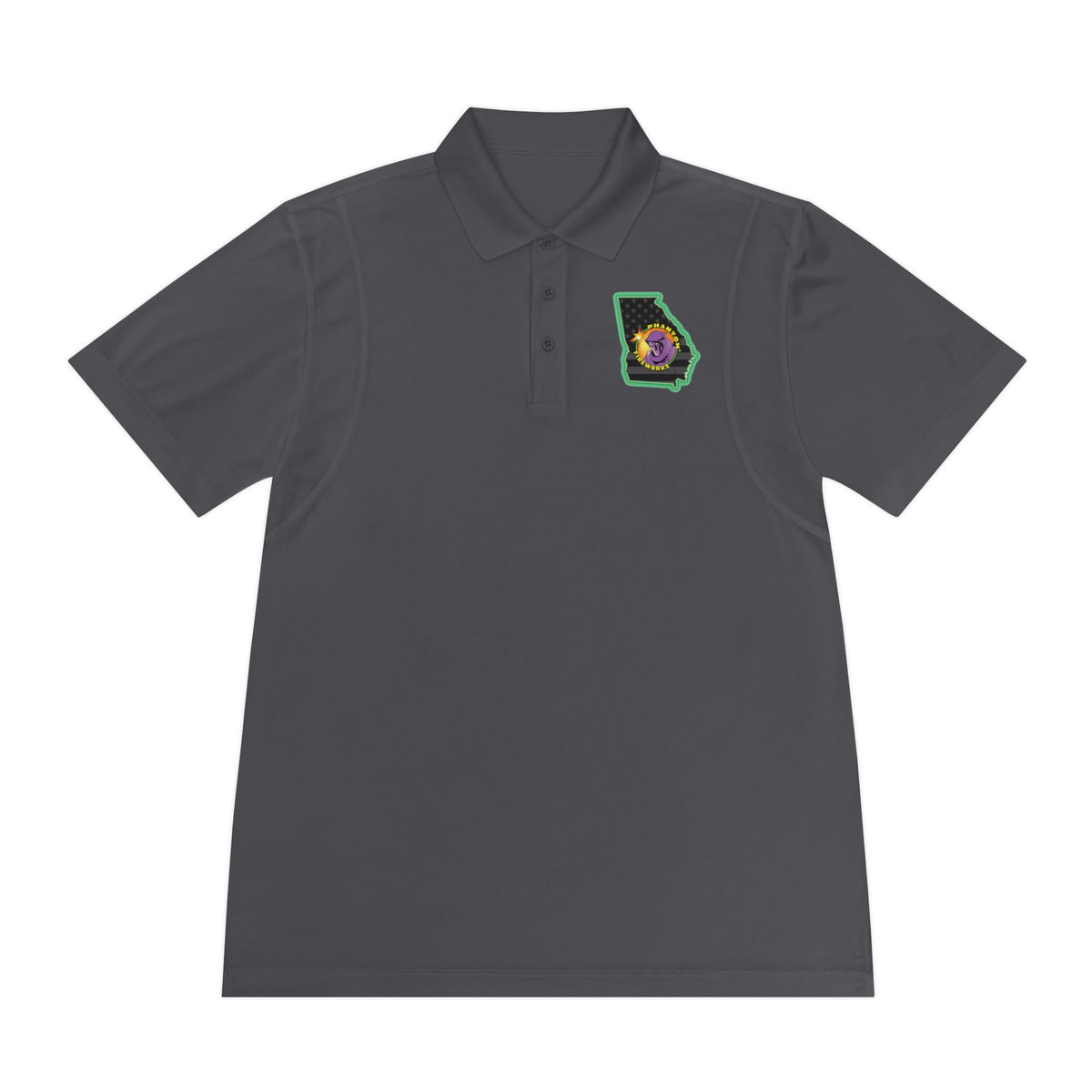 Men's Georgia Tee Time Printed Performance Jersey Polo main image 1