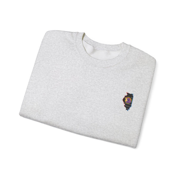 Lighting Up - Crewneck Sweatshirt ILLINOIS