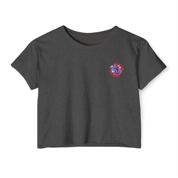 Lighting Up - Women's Festival Crop Top -