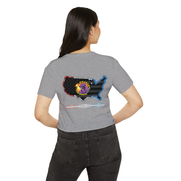 Lighting Up - Women's Festival Crop Top -