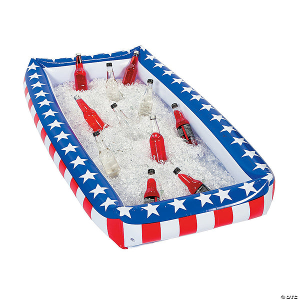 Patriotic Inflatable Buffet Cooler