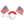 Load image into Gallery viewer, Patriotic Flag Head Boppers - 4 pcs