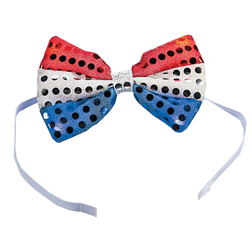 Light Up Sequin Bow Tie