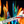 Load image into Gallery viewer, Rainbow Flame Stick
