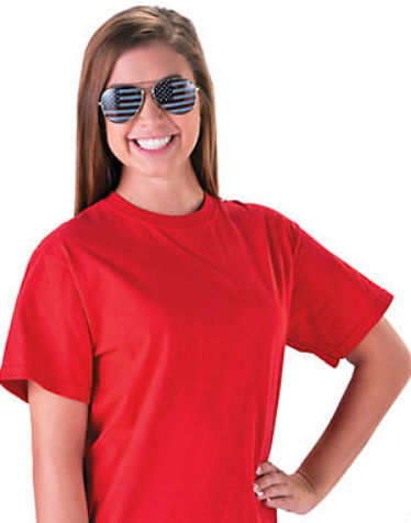 USA Flag Aviator Sunglasses