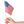 Load image into Gallery viewer, Small American Flag - 6in x 4in - 12 pcs