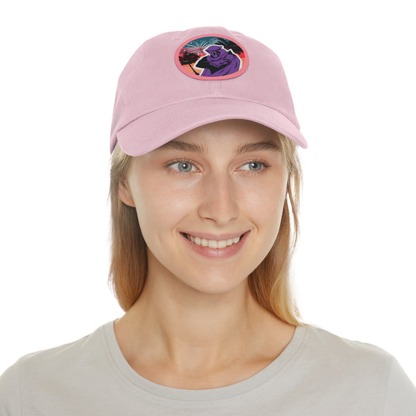 Summer Logo Hat with Leather Patch (Round)