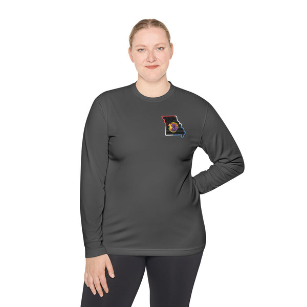 Lighting Up - Lightweight Long Sleeve Tee MISSOURI