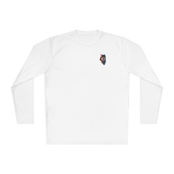 Lighting Up - Lightweight Long Sleeve Tee ILLINOIS