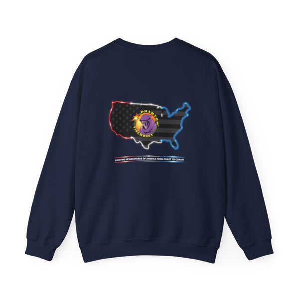 Lighting Up - Crewneck Sweatshirt
