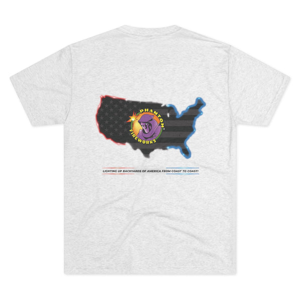 Lighting Up- Tri Blend T