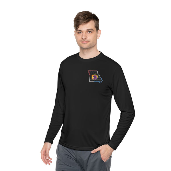 Lighting Up - Lightweight Long Sleeve Tee MISSOURI