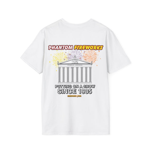 Putting on a SHOW - Crestview Elementary School - Unisex Softstyle T-Shirt