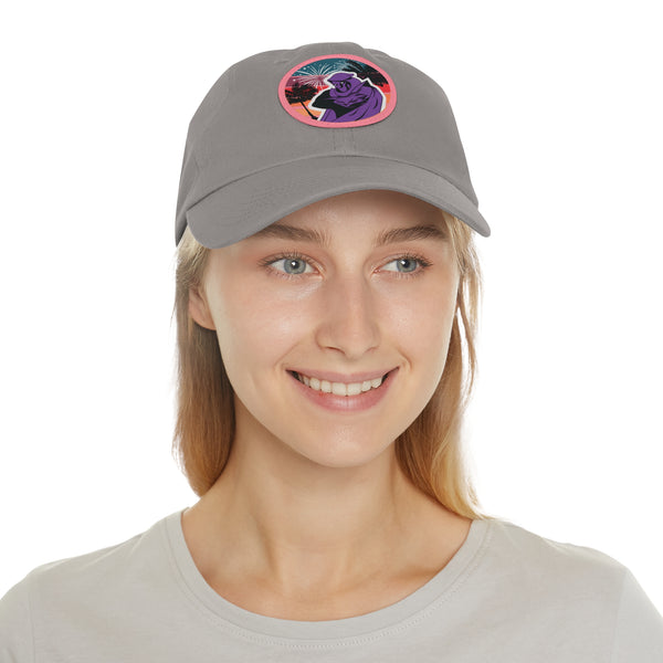 Summer Logo Hat with Leather Patch (Round)