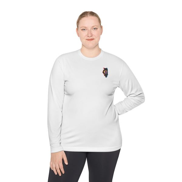 Lighting Up - Lightweight Long Sleeve Tee ILLINOIS