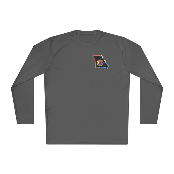 Lighting Up - Lightweight Long Sleeve Tee MISSOURI