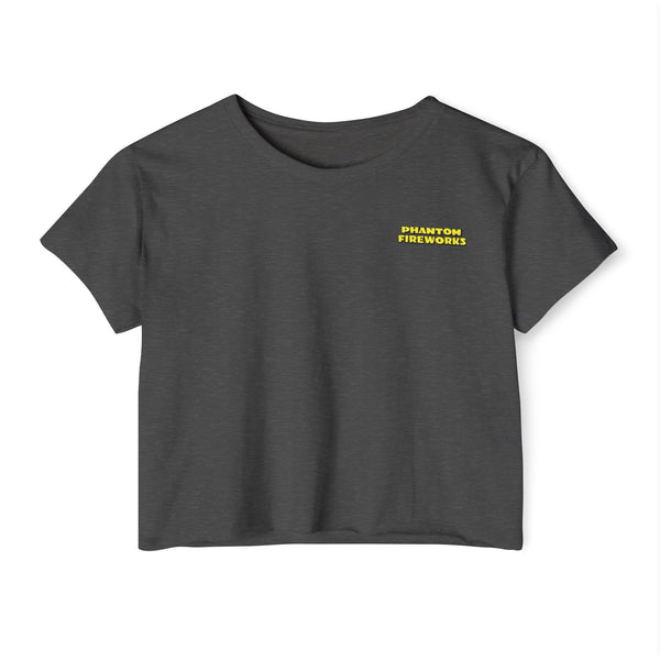 Copy of Lighting Up - Women's Festival Crop Top -