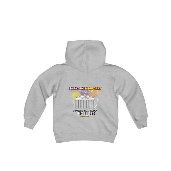 Putting on a SHOW! Crestview Elementary  - Youth Heavy Blend Hooded Sweatshirt