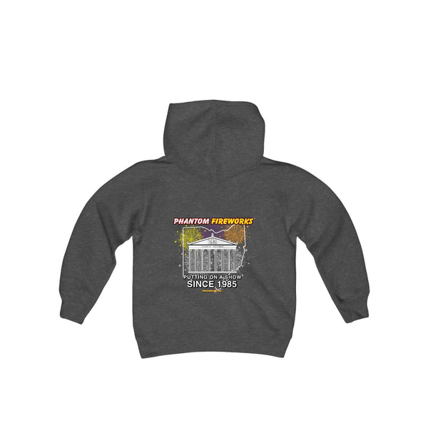 Putting on a SHOW! Crestview Elementary  - Youth Heavy Blend Hooded Sweatshirt