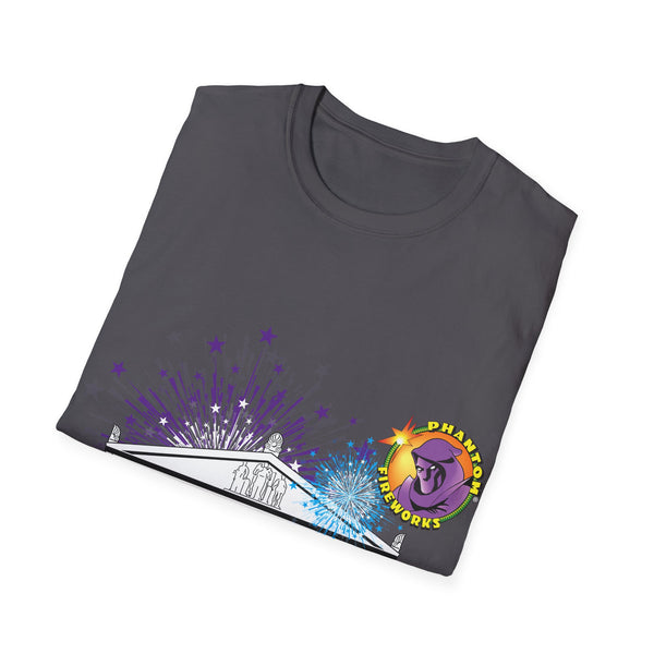 Putting on a SHOW - Crestview Elementary School - Unisex Softstyle T-Shirt