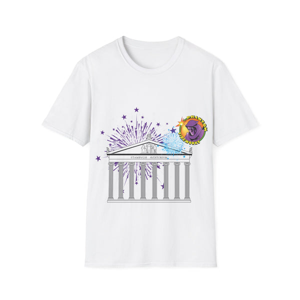 Putting on a SHOW - Crestview Elementary School - Unisex Softstyle T-Shirt