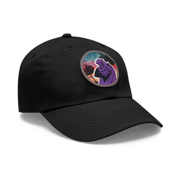 Summer Logo Hat with Leather Patch (Round)