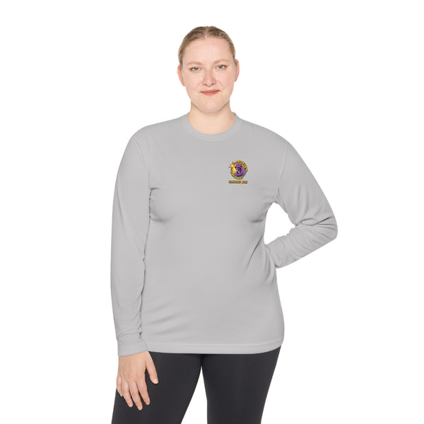 Moisture-Wicking Logo Long Sleeve Tee