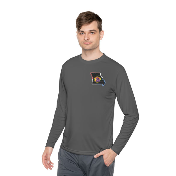 Lighting Up - Lightweight Long Sleeve Tee MISSOURI