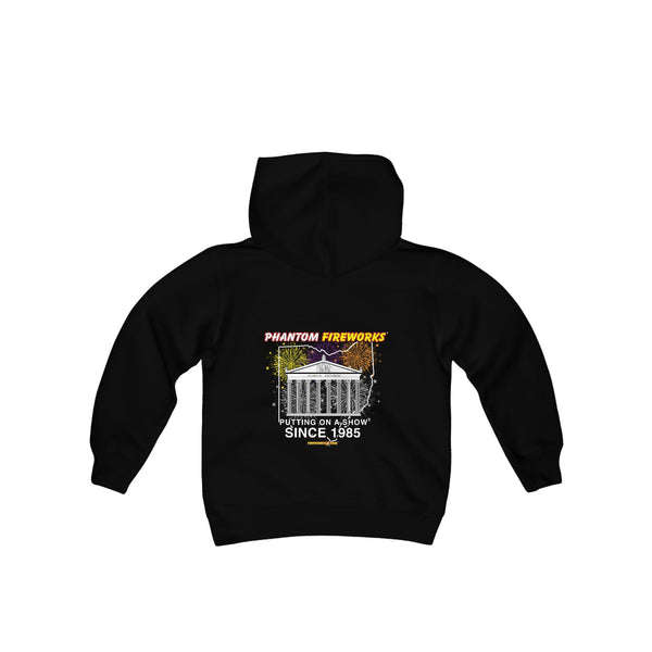 Putting on a SHOW! Crestview Elementary  - Youth Heavy Blend Hooded Sweatshirt