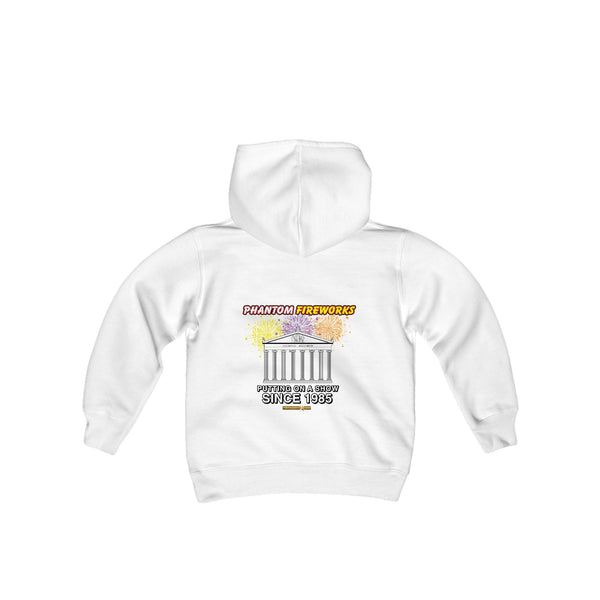 Putting on a SHOW! Crestview Elementary  - Youth Heavy Blend Hooded Sweatshirt