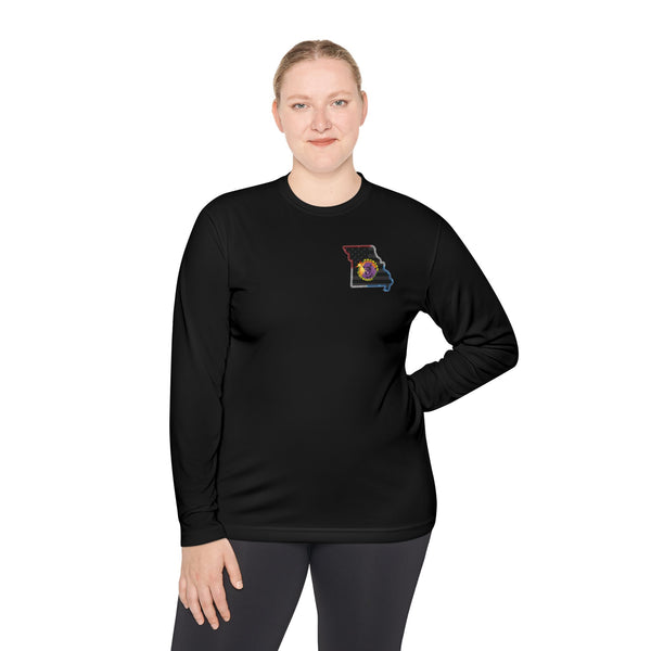 Lighting Up - Lightweight Long Sleeve Tee MISSOURI
