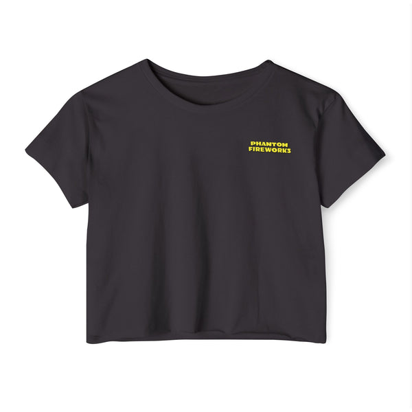 Copy of Lighting Up - Women's Festival Crop Top -