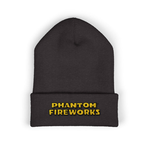 Phantom Fireworks Classic Cuffed Beanie - Warm and Stylish Winter Accessory