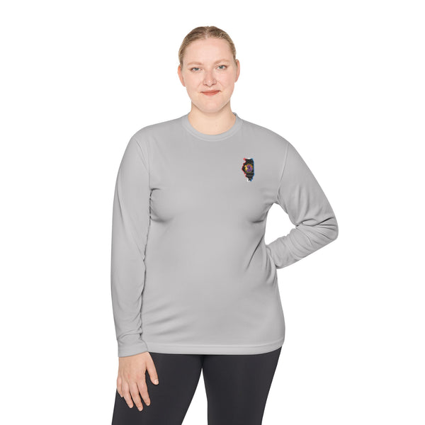 Lighting Up - Lightweight Long Sleeve Tee ILLINOIS