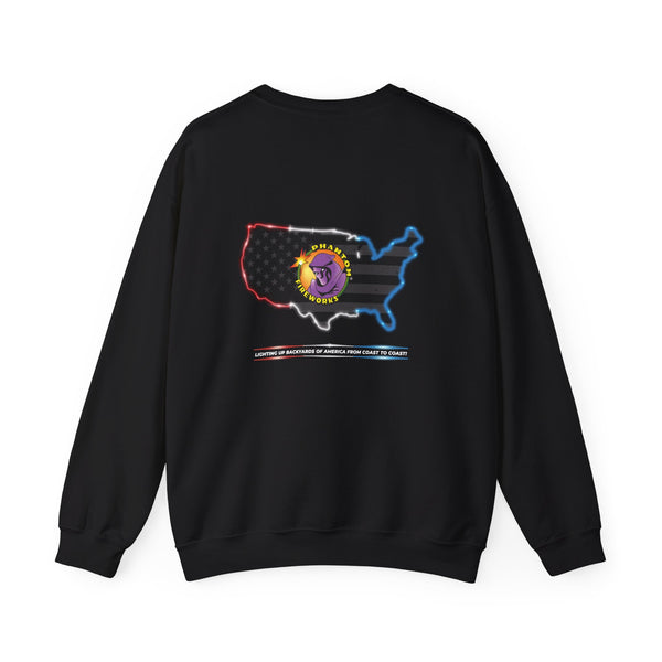Lighting Up - Crewneck Sweatshirt OHIO