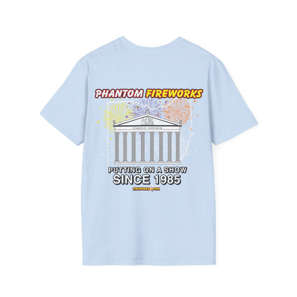 Putting on a SHOW - Crestview Elementary School - Unisex Softstyle T-Shirt